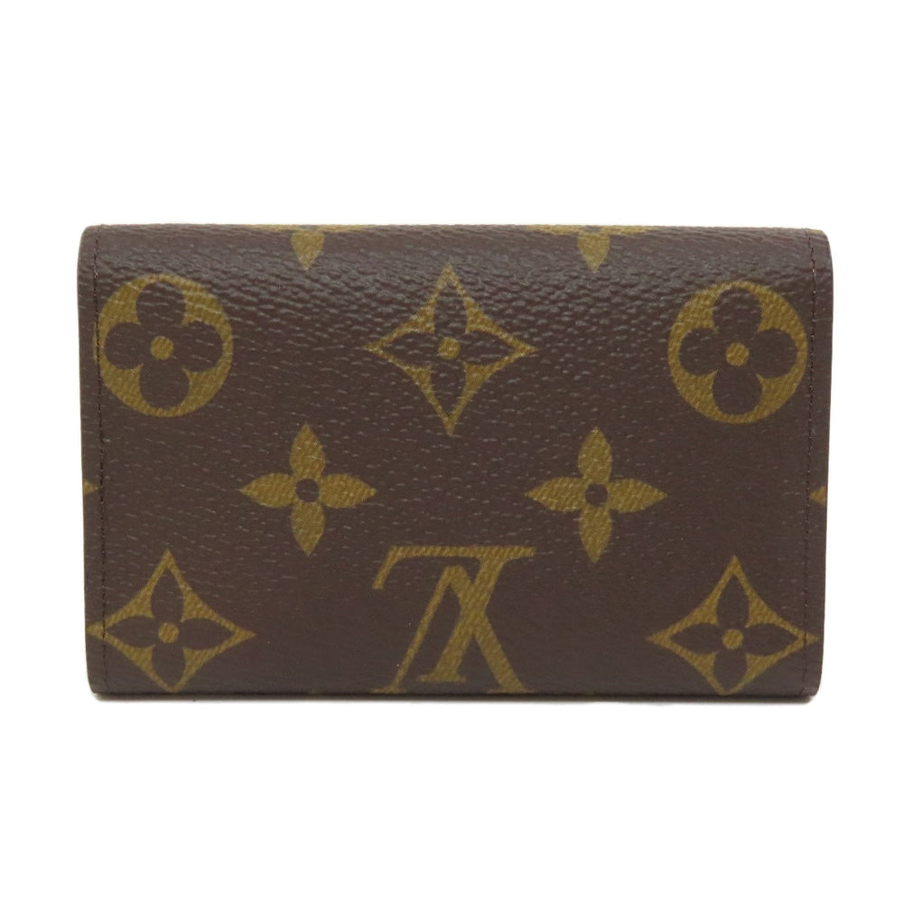 LOUIS VUITTON Key case Key holder  M62630 Monogram canvas Brown Multicles6 Women Used Authentic