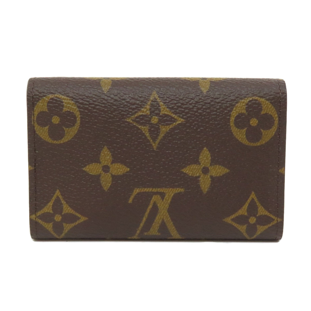 LOUIS VUITTON Key case Key holder  M62630 Monogram canvas Brown Multicles6 Women Used Authentic