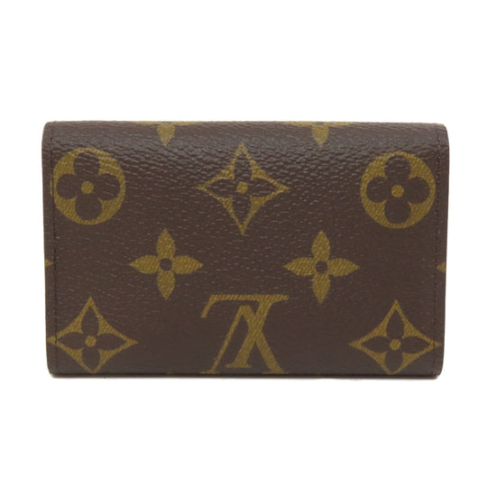 LOUIS VUITTON Key case Key holder  M62630 Monogram canvas Brown Multicles6 Women Used Authentic