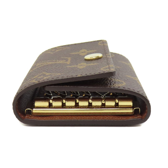 LOUIS VUITTON Key case Key holder  M62630 Monogram canvas Brown Multicles6 Women Used Authentic