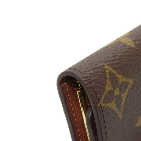 LOUIS VUITTON Key case Key holder  M62630 Monogram canvas Brown Multicles6 Women Used Authentic