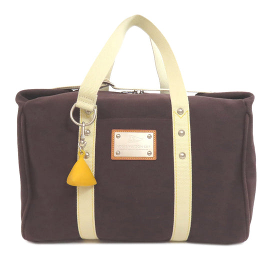 LOUIS VUITTON Boston Duffel bag M80665 canvas Brown Antigua Sac Weekend