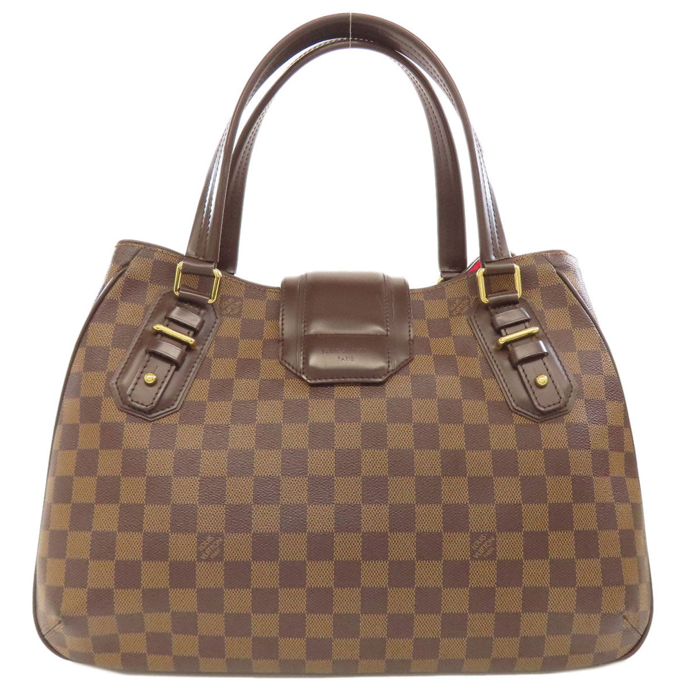 LOUIS VUITTON Tote Bag N48108 Damier canvas Brown Greet Women Used Authentic