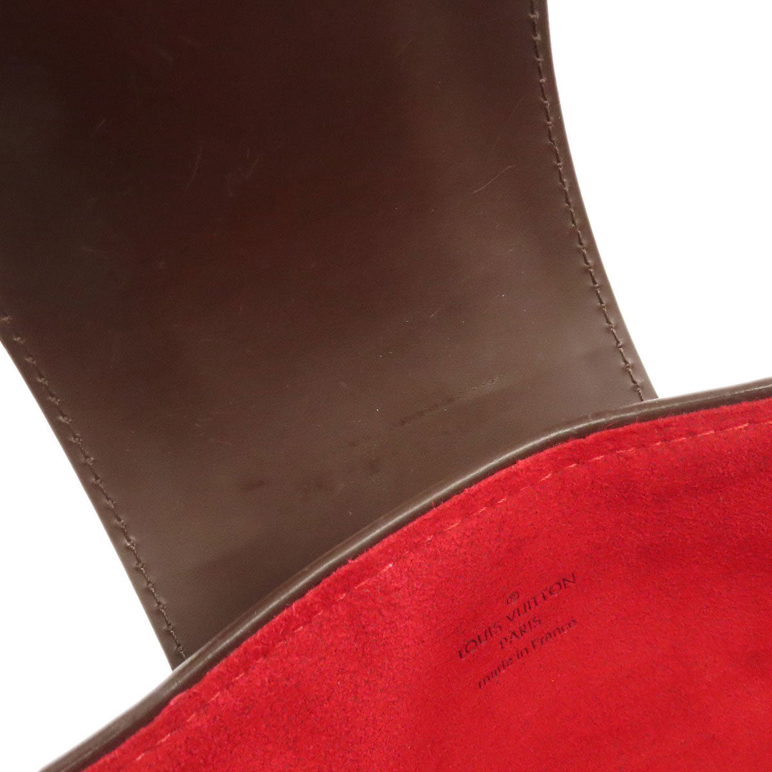 LOUIS VUITTON Tote Bag N48108 Damier canvas Brown Greet Women Used Authentic