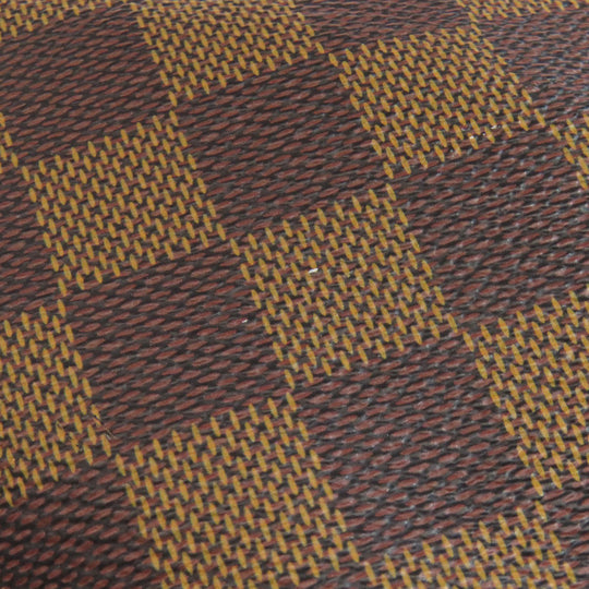 LOUIS VUITTON Boston Duffel bag N41427 Damier canvas Brown Keepall 50 Women Used Authentic