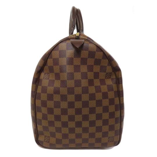 LOUIS VUITTON Boston Duffel bag N41427 Damier canvas Brown Keepall 50 Women Used Authentic
