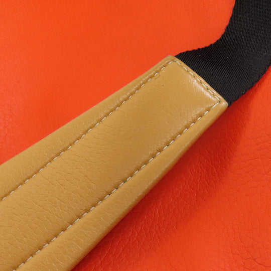 TOD’S Backpack leather Orange Simple design