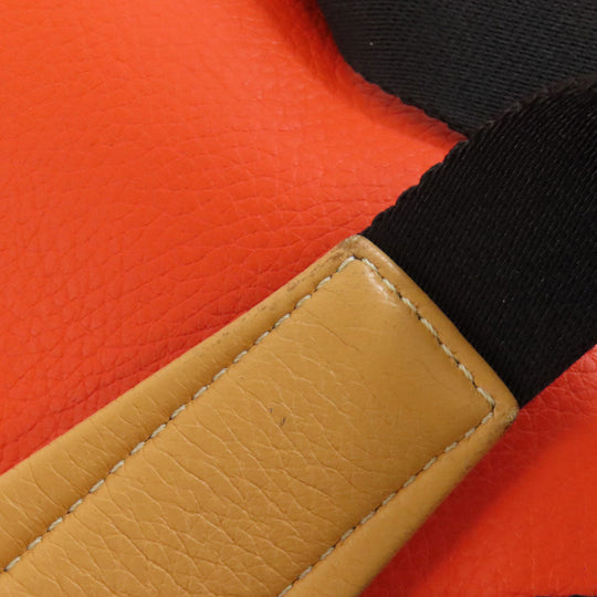 TOD’S Backpack leather Orange Simple design