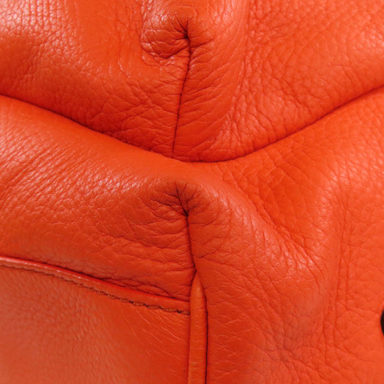 TOD’S Backpack leather Orange Simple design