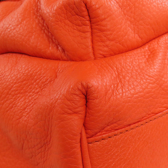 TOD’S Backpack leather Orange Simple design