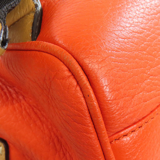 TOD’S Backpack leather Orange Simple design