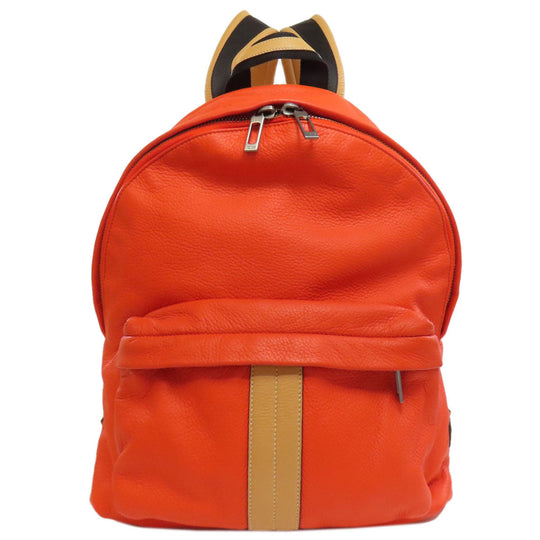 TOD’S Backpack leather Orange Simple design