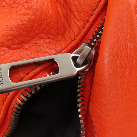 TOD’S Backpack leather Orange Simple design