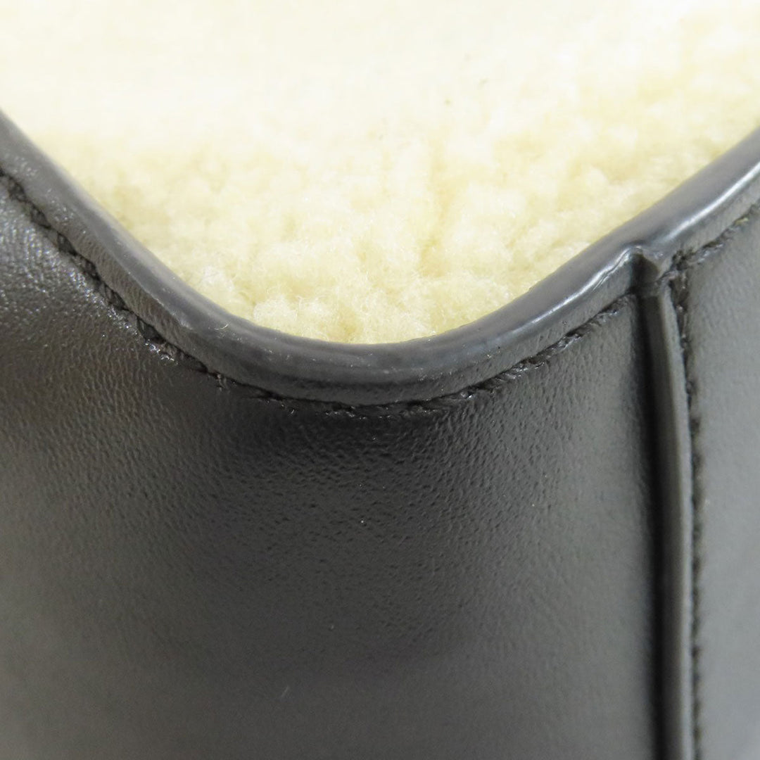 Stella McCartney Shoulder Bag Polyurethane, Polyester beige Boa 2WAY Women Used Authentic