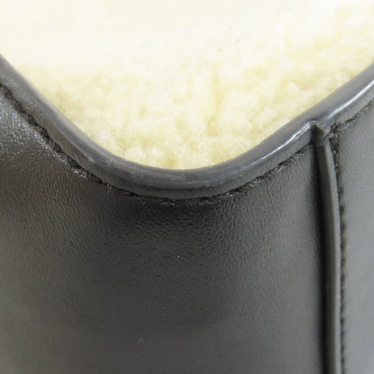 Stella McCartney Shoulder Bag Polyurethane, Polyester beige Boa 2WAY Women Used Authentic