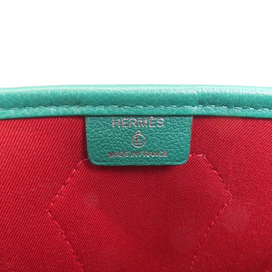 HERMES Tote Bag canvas Orange Petite Ash Belle