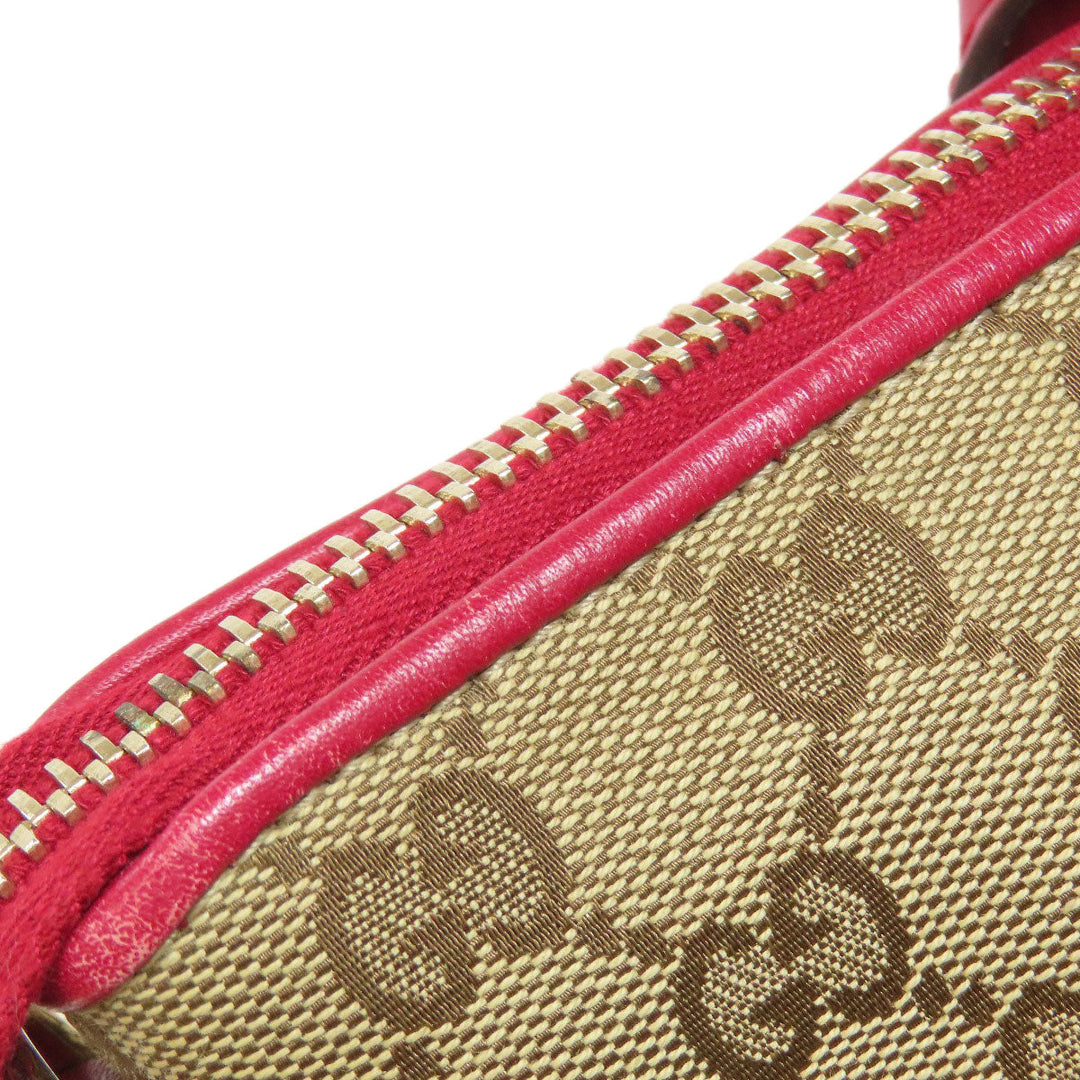 GUCCI Tote Bag 269957 canvas Brown GG heart charm