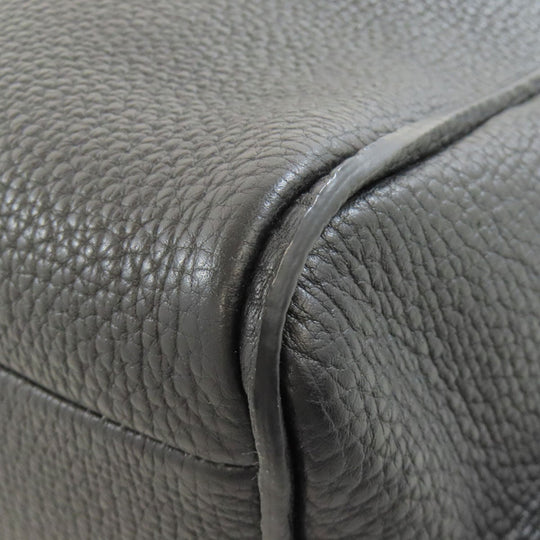 Longchamp Tote Bag leather black logo