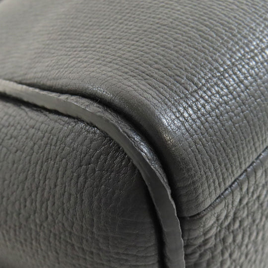 Longchamp Tote Bag leather black logo