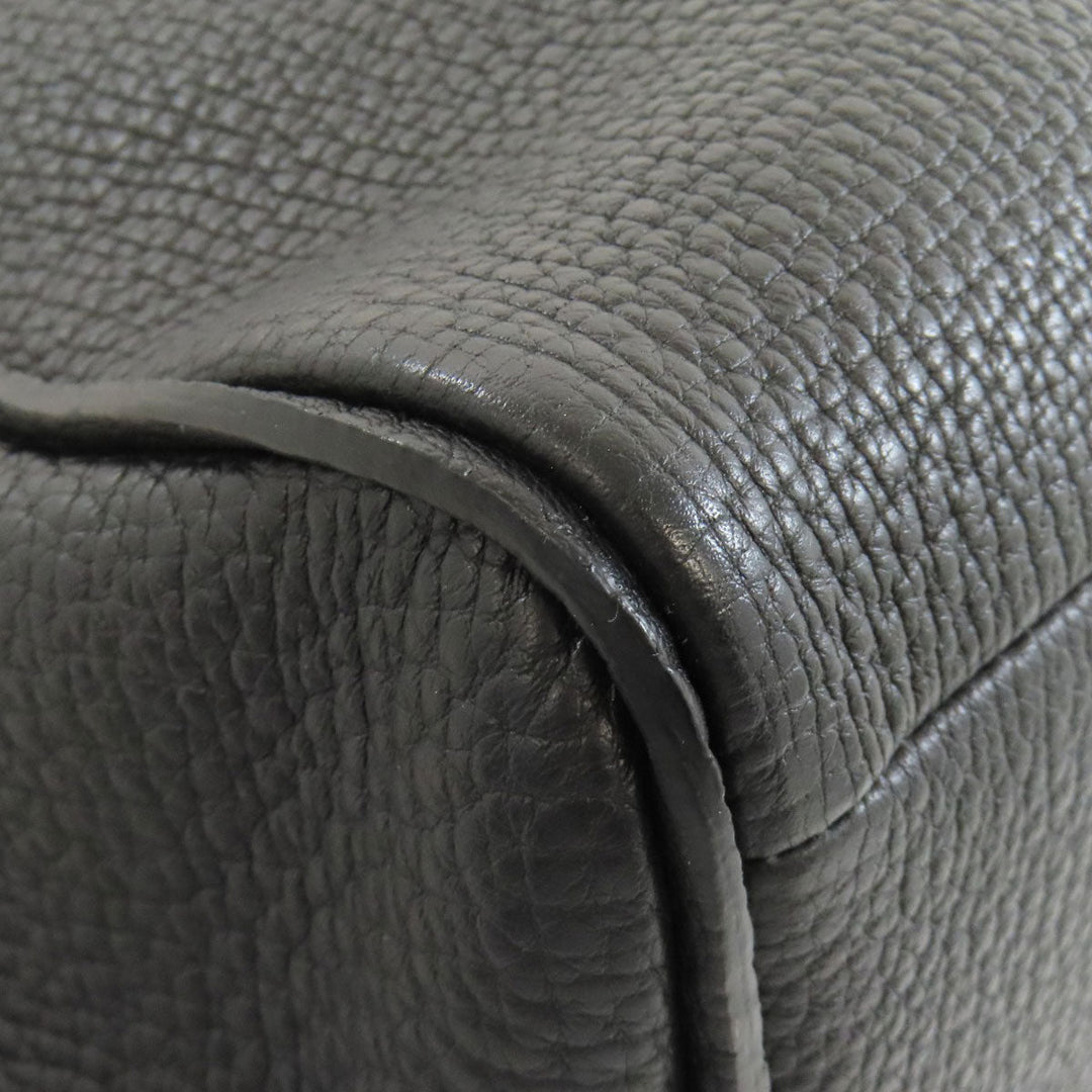 Longchamp Tote Bag leather black logo