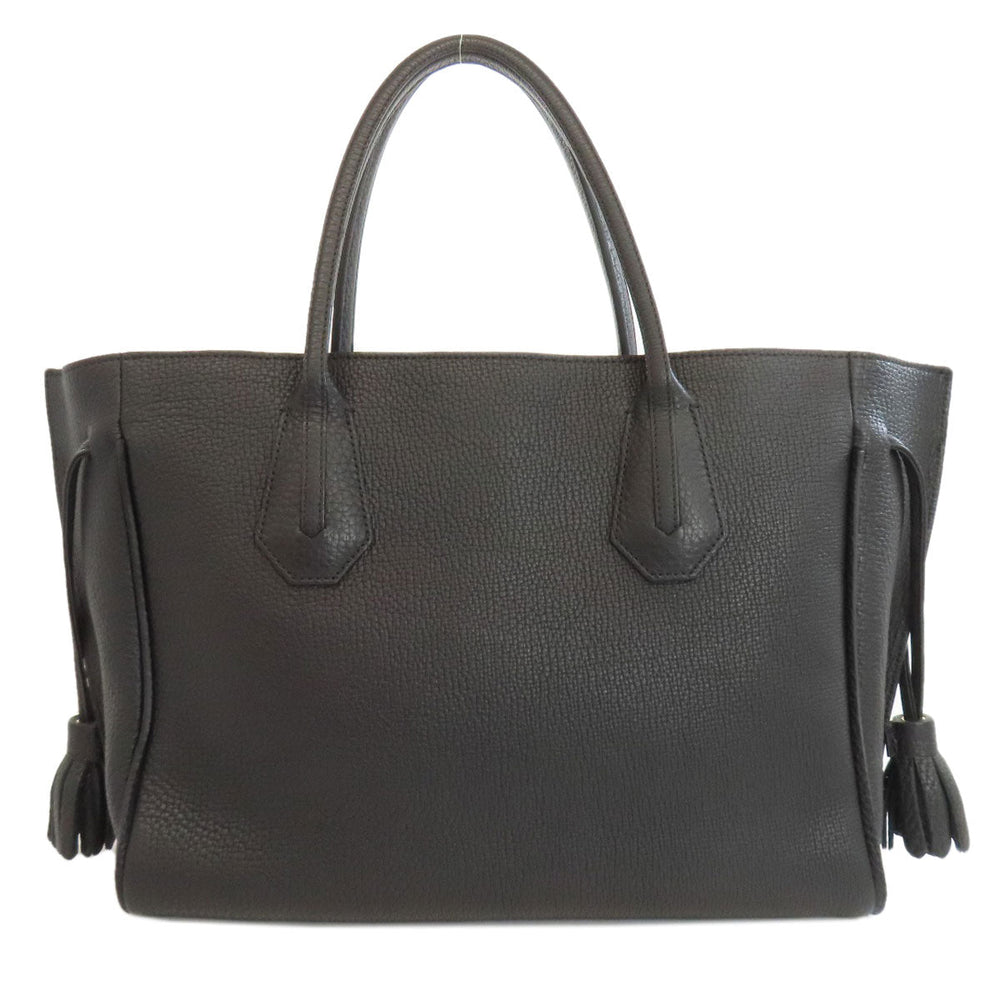 Longchamp Tote Bag leather black logo