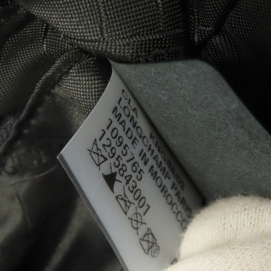Longchamp Tote Bag leather black logo