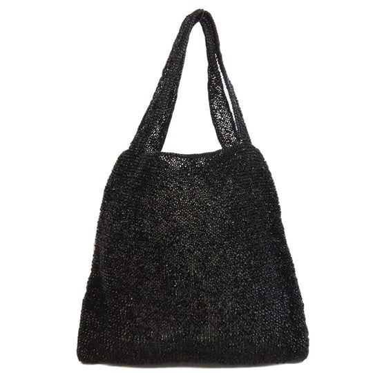 ANTEPRIMA Tote Bag PVC black Wire bag Women Used Authentic