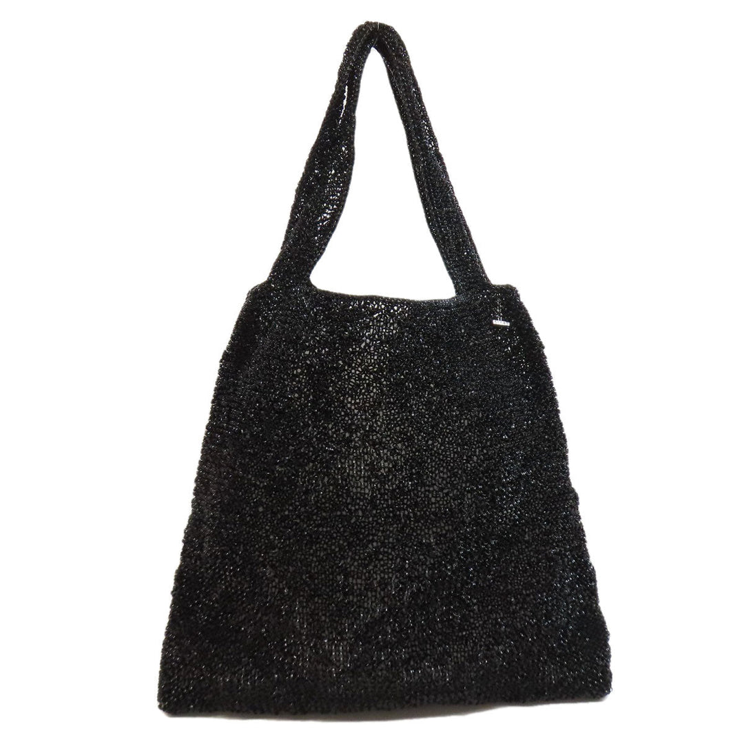 ANTEPRIMA Tote Bag PVC black Wire bag Women Used Authentic