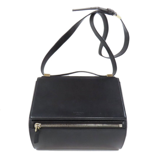 Givenchy Tote Bag leather black Pandora Women Used Authentic