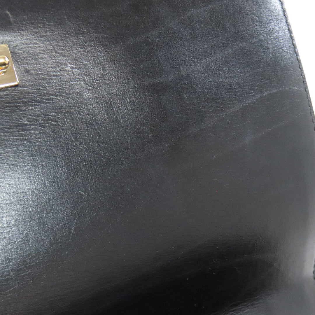 Givenchy Tote Bag leather black Pandora Women Used Authentic