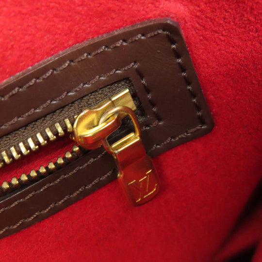 LOUIS VUITTON Tote Bag N51204 Damier canvas Brown HamsteadMM Women Used Authentic