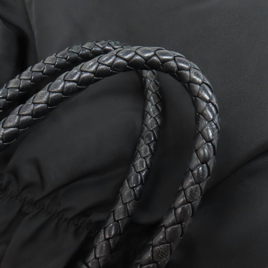 PRADA Tote Bag Nylon black logo 2WAY