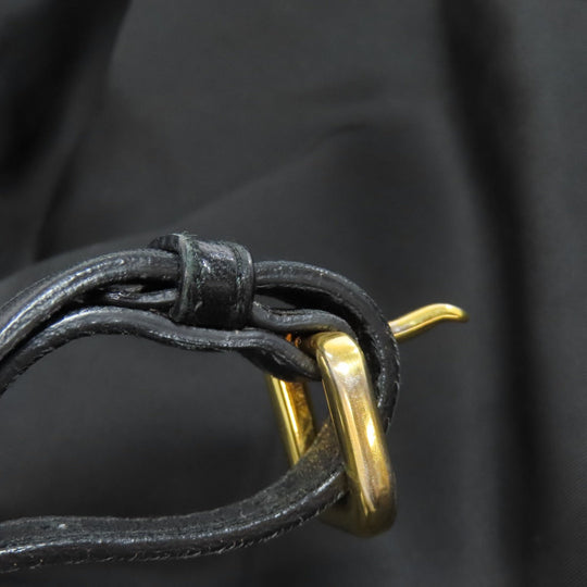 PRADA Tote Bag Nylon black logo 2WAY