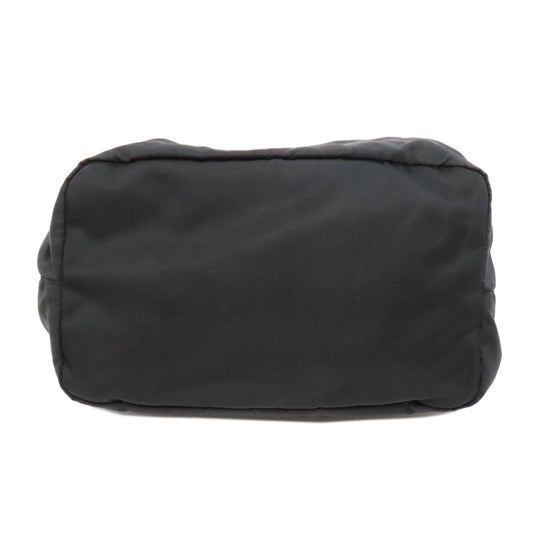 PRADA Tote Bag Nylon black logo 2WAY