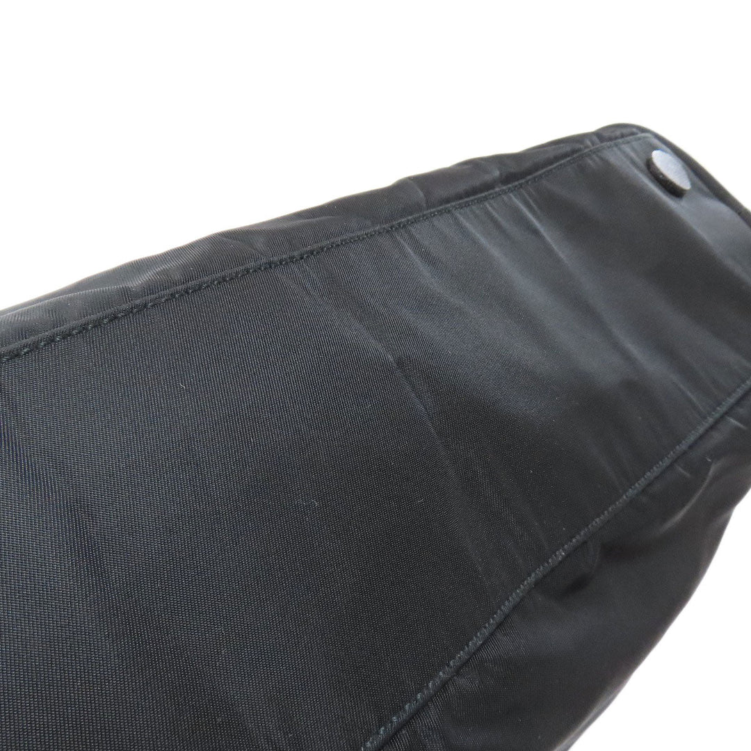 PRADA Tote Bag Nylon black logoMetal