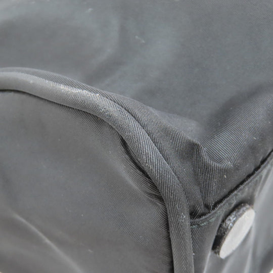 PRADA Tote Bag Nylon black logoMetal