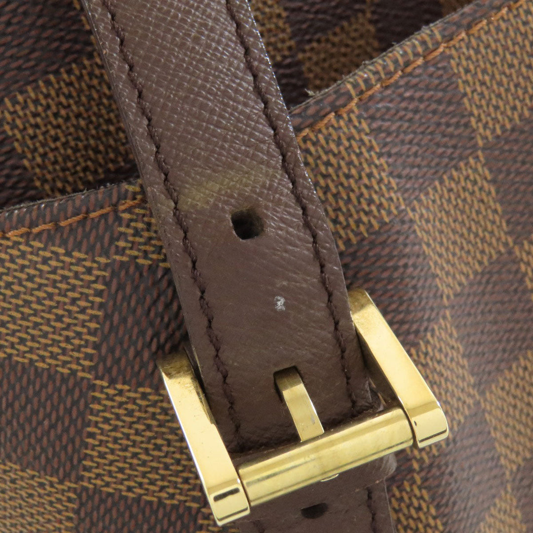 LOUIS VUITTON Handbag N51174 Damier canvas Brown Belem MM
