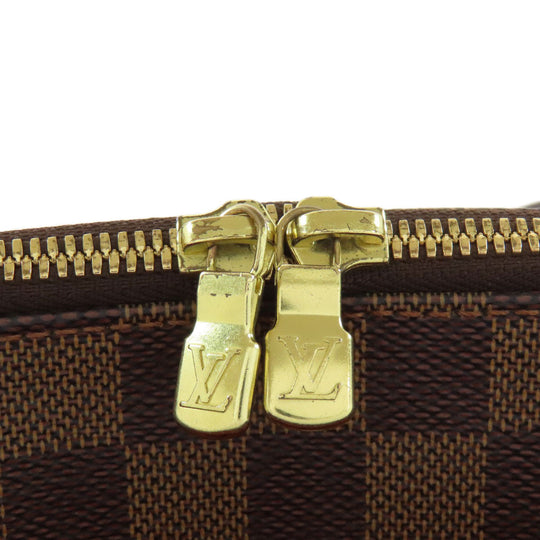 LOUIS VUITTON Handbag N51174 Damier canvas Brown Belem MM