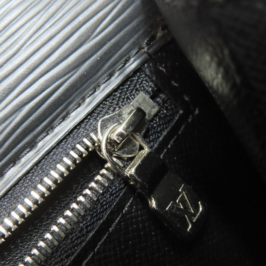 LOUIS VUITTON business bag M52762 Epi black Pochette Serie Dragonne mens Used Authentic