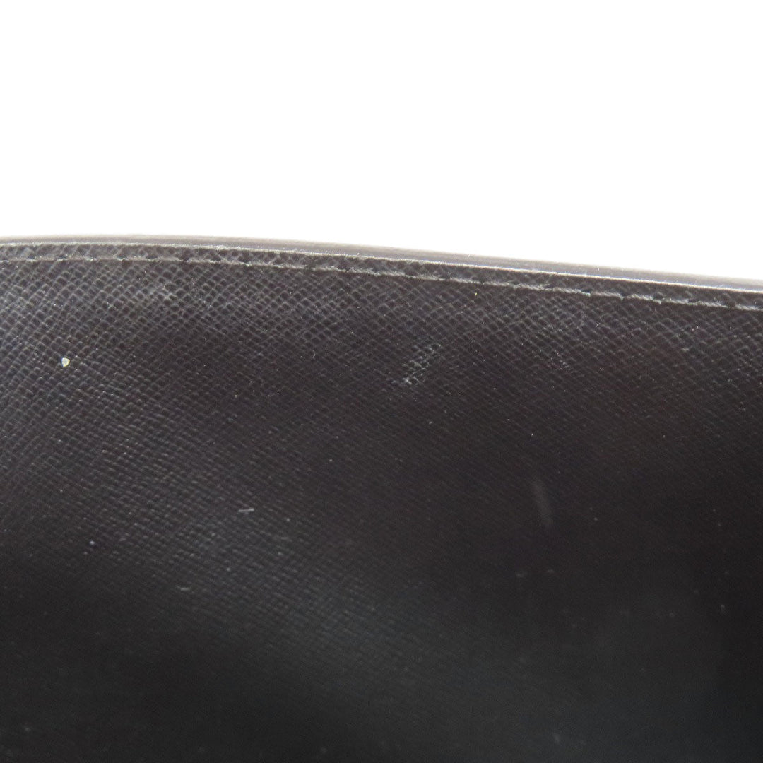 LOUIS VUITTON business bag M52762 Epi black Pochette Serie Dragonne mens Used Authentic