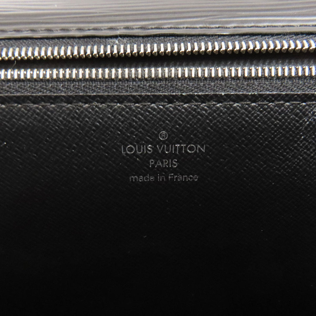 LOUIS VUITTON business bag M52762 Epi black Pochette Serie Dragonne mens Used Authentic