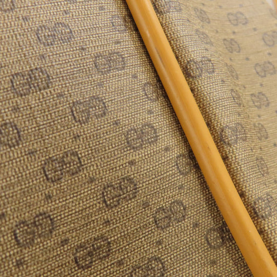 GUCCI Boston Duffel bag 012・39・4863 PVC Brown Old Gucci Sherry Line 2WAY
