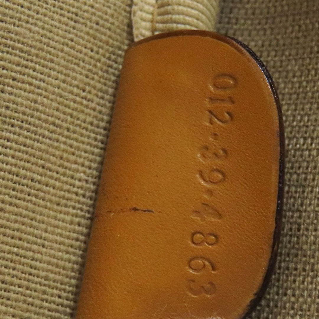 GUCCI Boston Duffel bag 012・39・4863 PVC Brown Old Gucci Sherry Line 2WAY