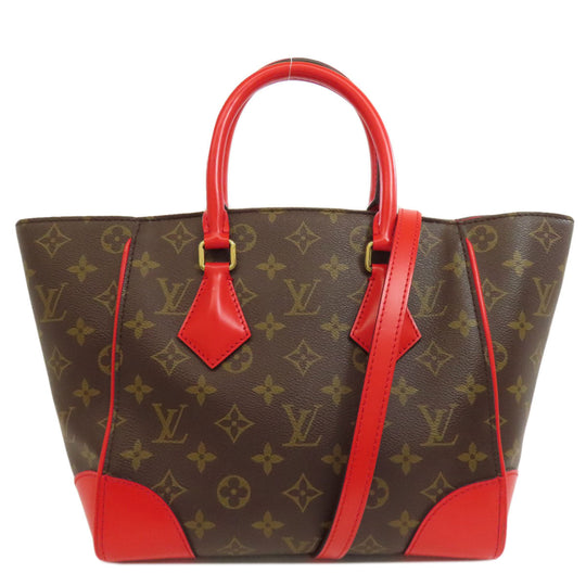LOUIS VUITTON Handbag M41537 Monogram canvas Brown Phoenix PM 2WAY Women Used Authentic