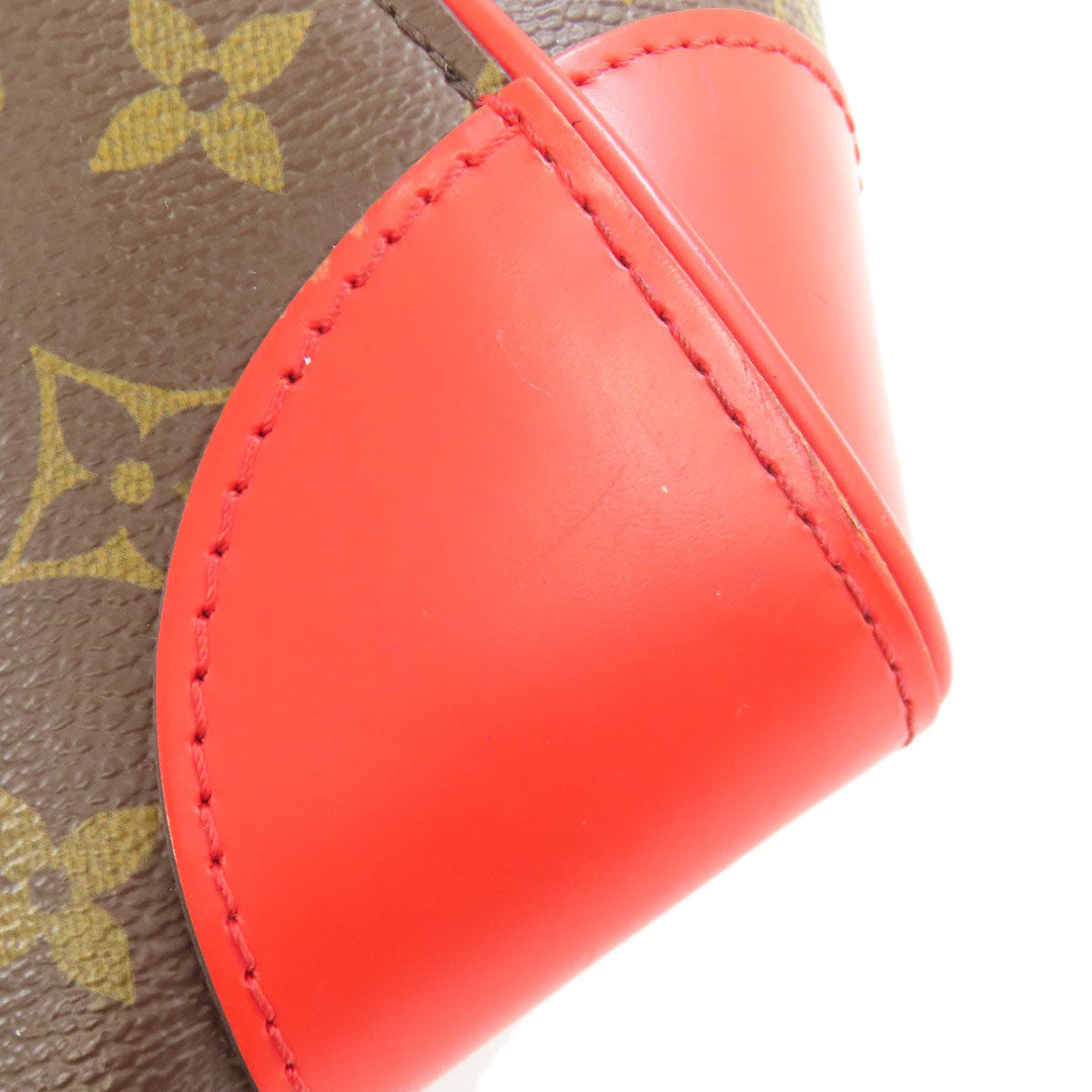 LOUIS VUITTON Handbag M41537 Monogram canvas Brown Phoenix PM 2WAY Women Used Authentic