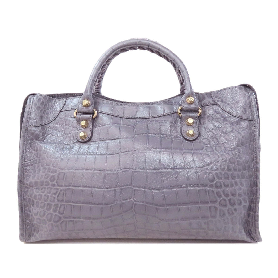 BALENCIAGA Tote Bag 281770 Calfskin gray Giant City 2WAY