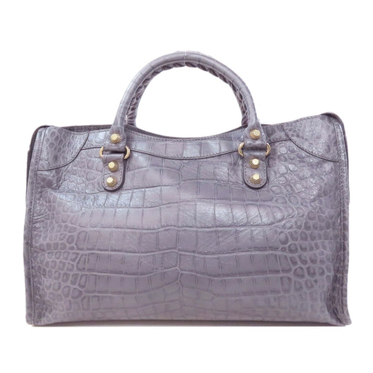 BALENCIAGA Tote Bag 281770 Calfskin gray Giant City 2WAY