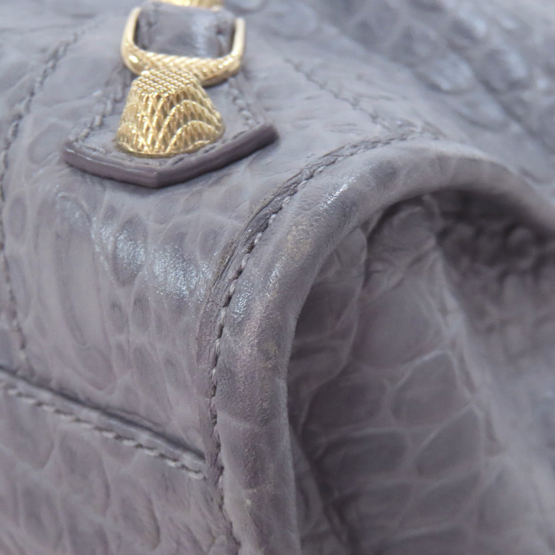 BALENCIAGA Tote Bag 281770 Calfskin gray Giant City 2WAY