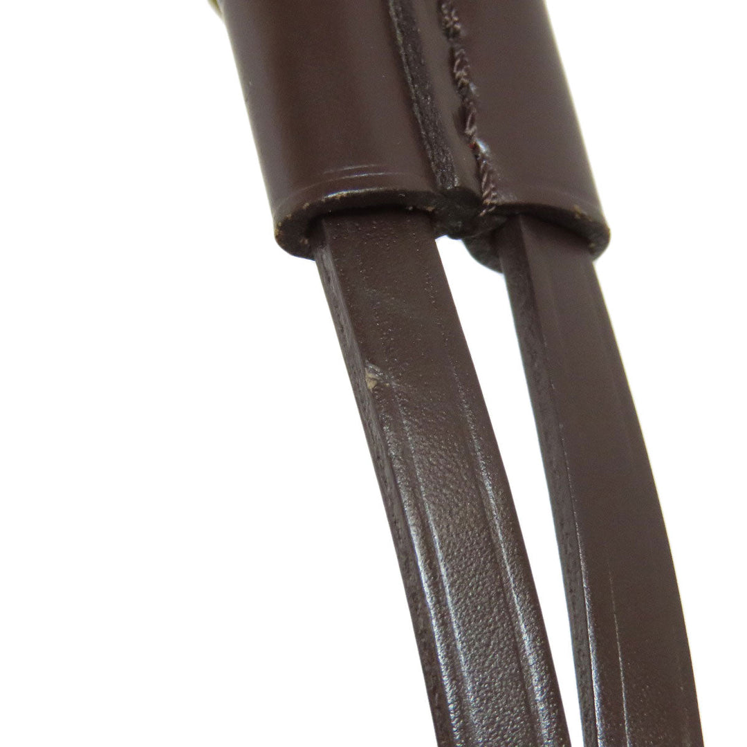 LOUIS VUITTON Tote Bag N51105 Damier canvas Brown Neverfull MM Old