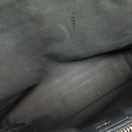 FENDI Handbag Calfskin black By the way 2WAY